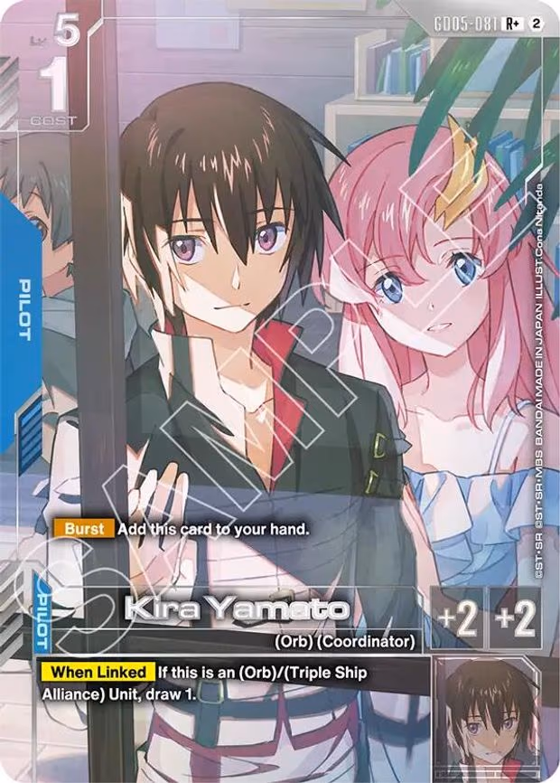 Kira Yamato (R+) - R+ (GD05-081)