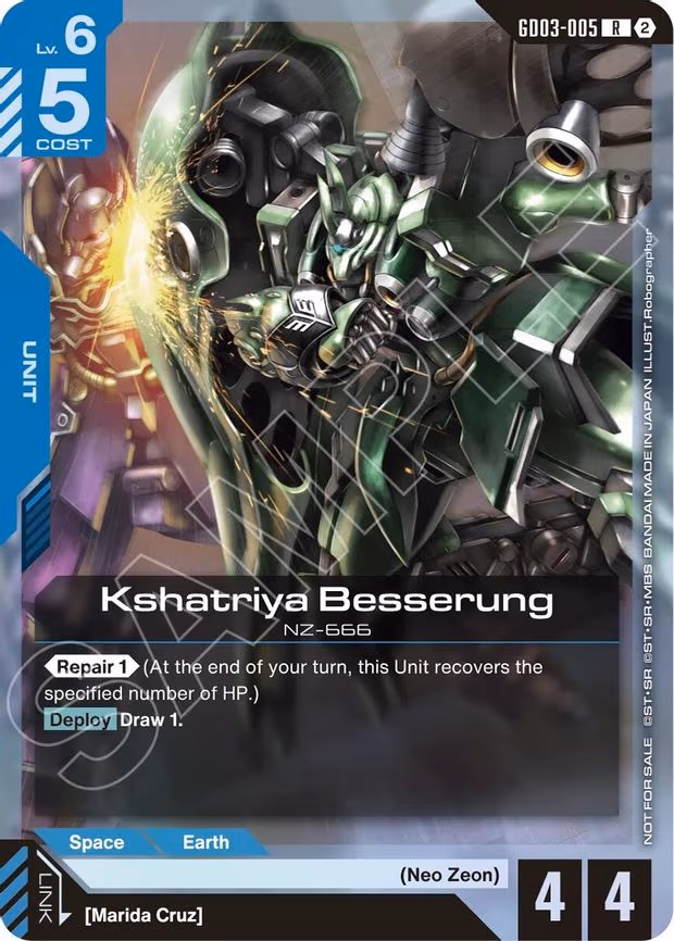 Kshatriya Besserung - Rare (GD03-005)