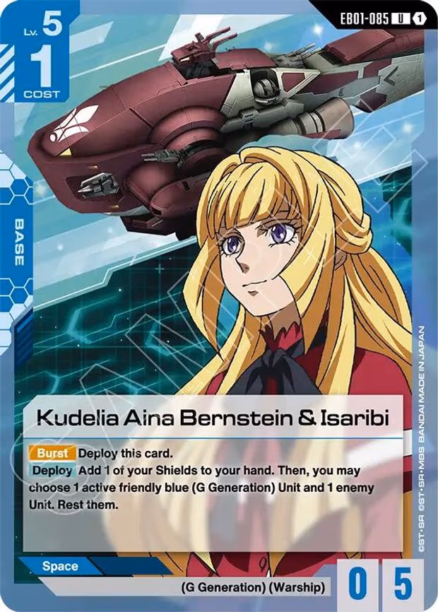 Kudelia Aina Bernstein & Isaribi - Uncommon (EB01-085)