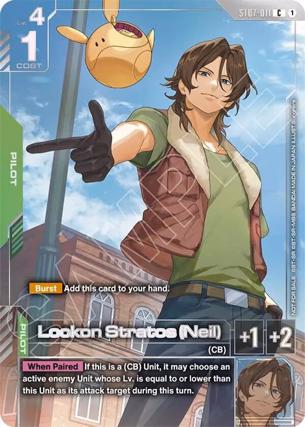 Lockon Stratos (Neil) (Newtype Challenge 2026 Mission 2)