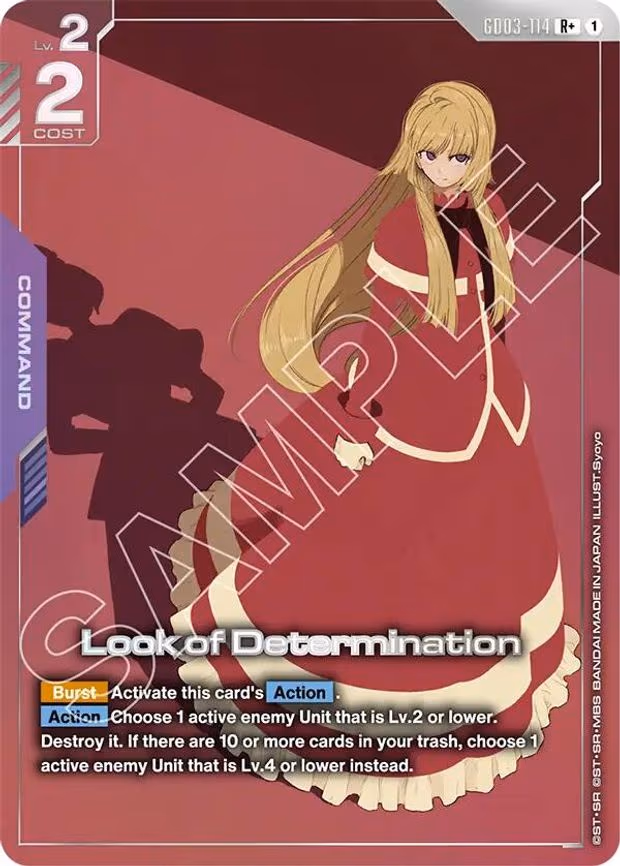 Look of Determination (R+) - R+ (GD03-114)