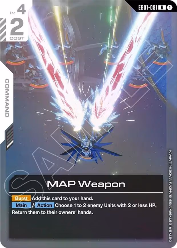MAP Weapon - Rare (EB01-081)
