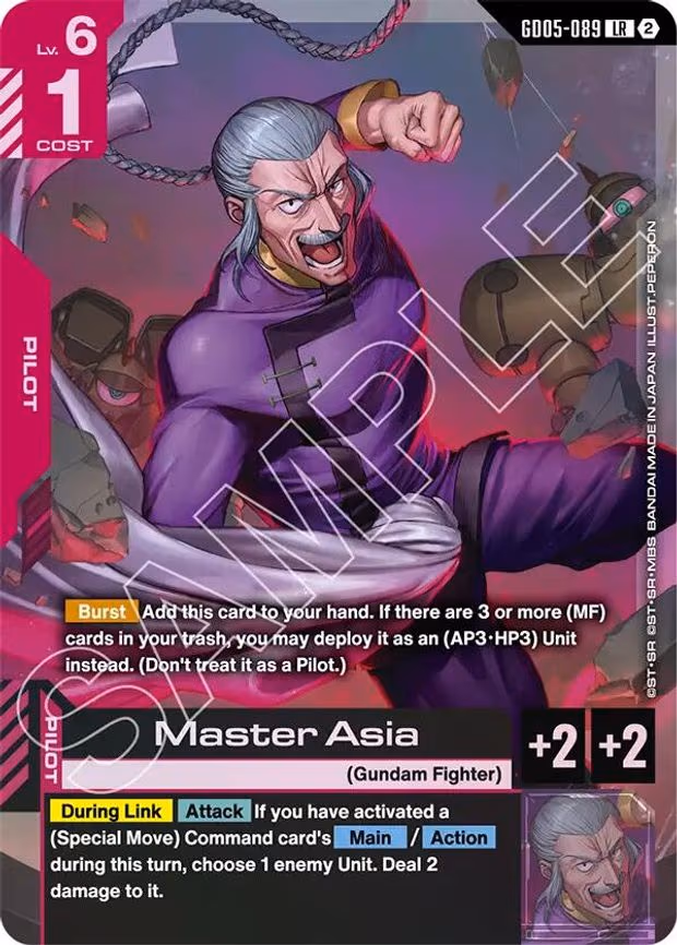 Master Asia - Legend Rare (GD05-089)