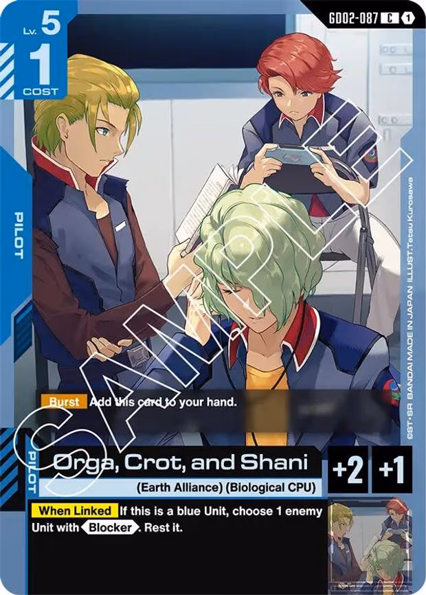 Orga, Crot, and Shani - Common (GD02-087)