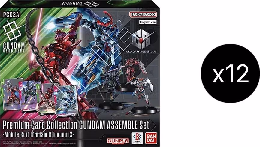 Premium Card Collection GUNDAM ASSEMBLE Case - Mobile Suit Gundam: GQuuuuuuX- [PC02A]
