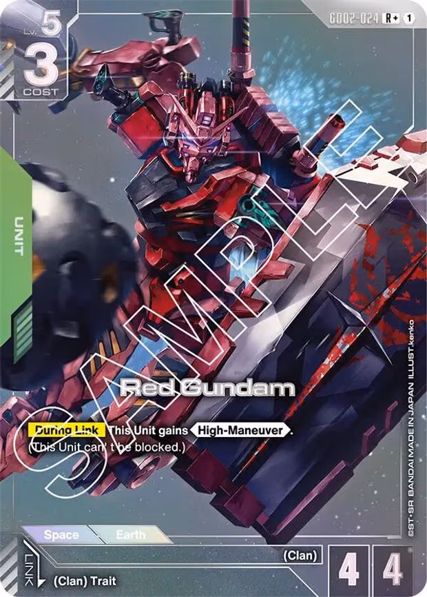 Red Gundam (R+) - R+ (GD02-024)