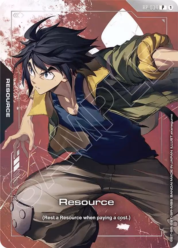 Resource (RP-034) (Premium Accessory Set - Mobile Suit Gundam: Iron-Blooded Orphans) - Promo (RP-034)