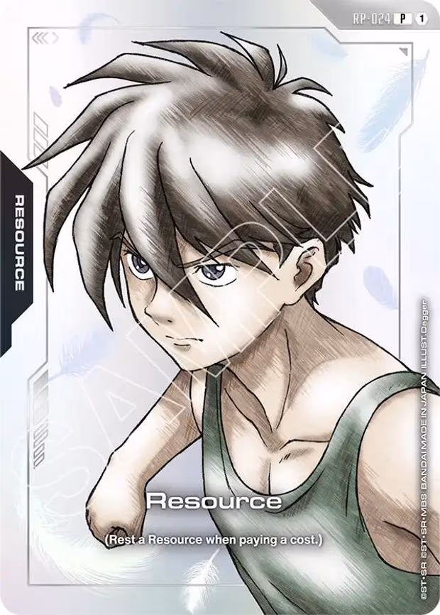 Resource (RP-024) (Premium Accessory Set - Mobile Suit Gundam Wing)