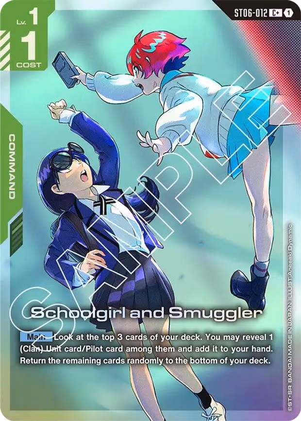 Schoolgirl and Smuggler (C+) - C+ (ST06-012)
