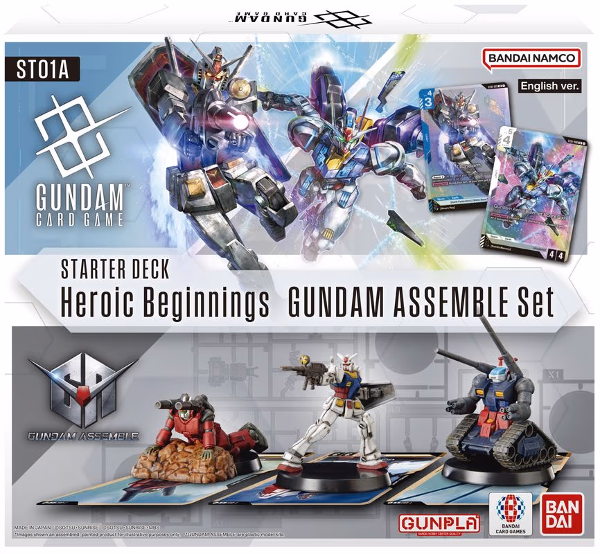 Starter Deck 01: Heroic Beginnings - Gundam Assemble Starter Set