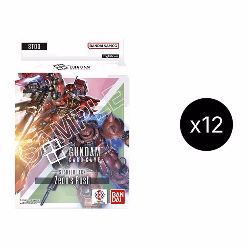 Starter Deck 03: Zeon's Rush Display Case