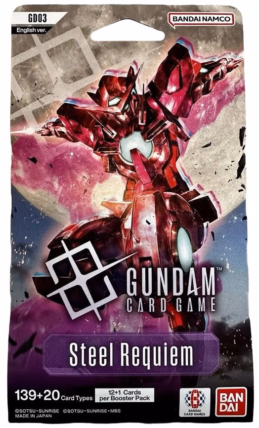 Steel Requiem Sleeved Booster Pack
