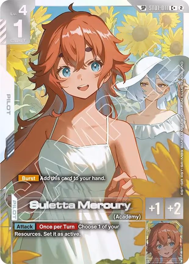 Suletta Mercury (C+) - C+ (ST01-011)