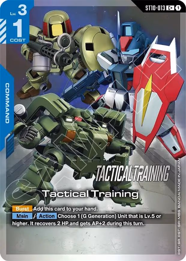Tactical Training (C+) - C+ (ST10-013)