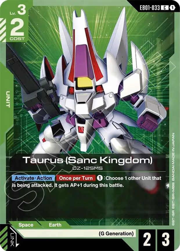 Taurus (Sanc Kingdom) - Common (EB01-033)