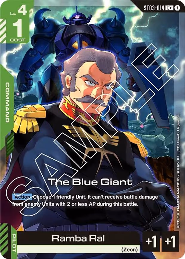 The Blue Giant (C+) - C+ (ST03-014)