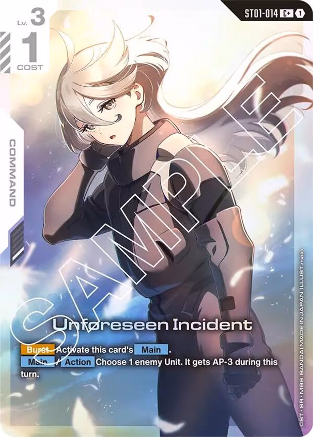 Unforeseen Incident (C+) - C+ (ST01-014)