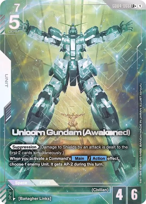 Unicorn Gundam (Awakened) (LR+)