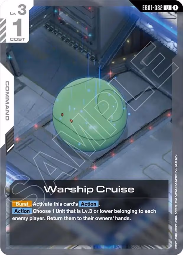Warship Cruise - Uncommon (EB01-082)