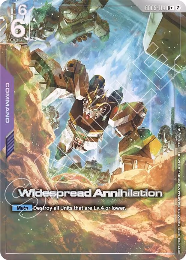 Widespread Annihilation (R+) - R+ (GD05-114)