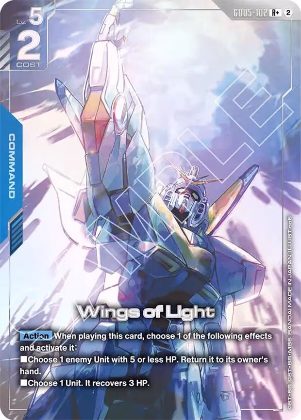 Wings of Light (R+) - R+ (GD05-102)