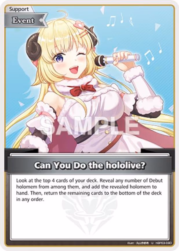 Can You Do the hololive? - Uncommon (hBP03-090)