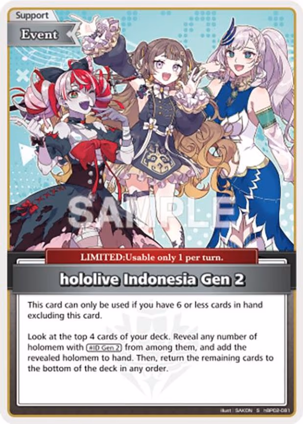 hololive Indonesia Gen 2 - Special (hBP02-081)