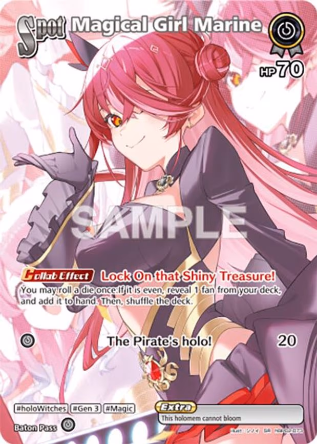 Magical Girl Marine - Super Rare (hBP02-073)