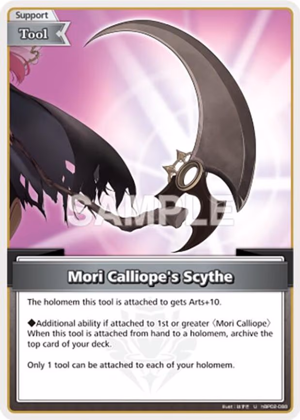 Mori Calliope's Scythe - Uncommon (hBP02-088)