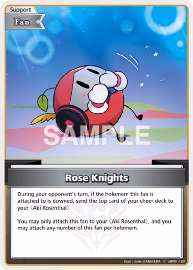 Rose Knights - Common (hBP01-122)