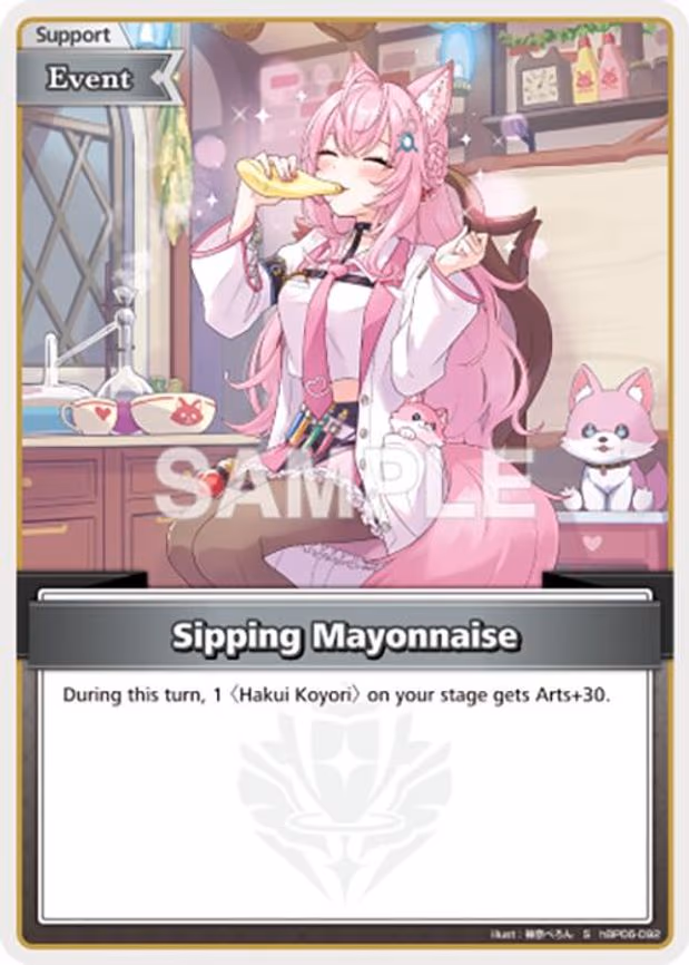 Sipping Mayonnaise - Special (hBP06-092)