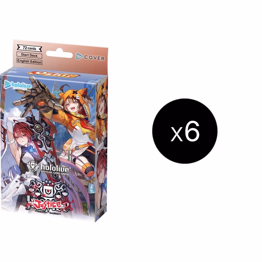 Start Deck: Oshi Justice Display