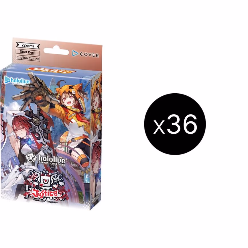 Start Deck: Oshi Justice Display Case