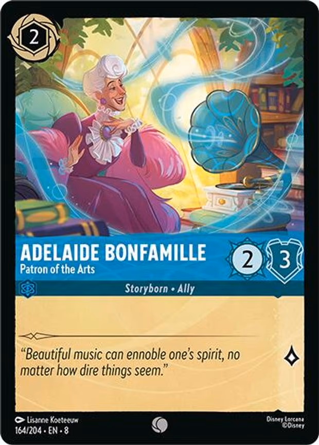 Adelaide Bonfamille - Patron of the Arts