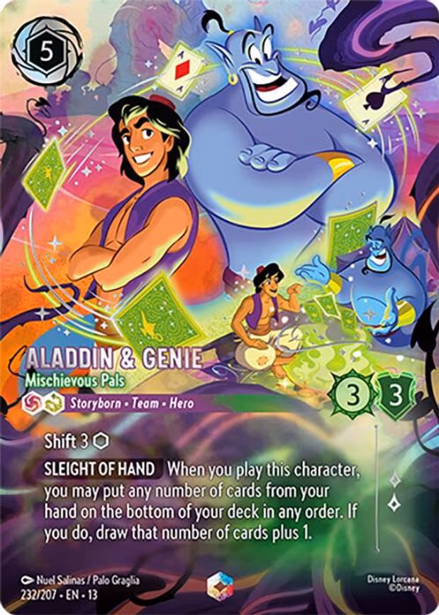 Aladdin & Genie - Mischievous Pals (Enchanted)