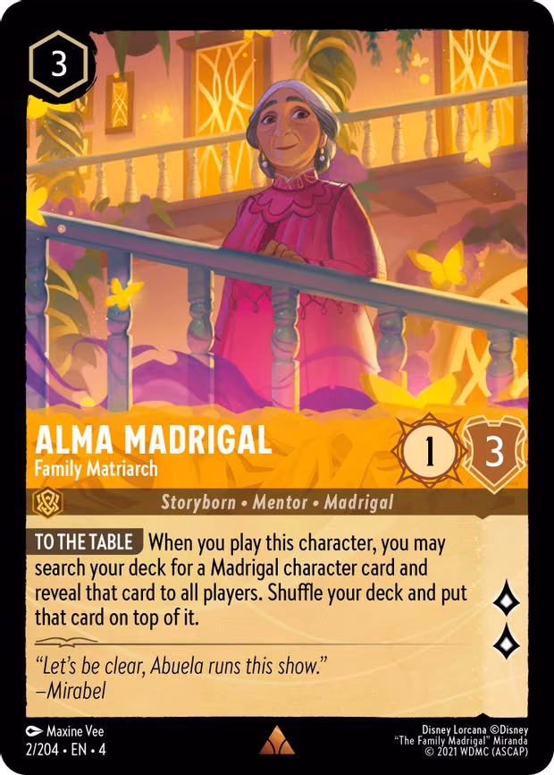 Alma Madrigal - Family Matriarch