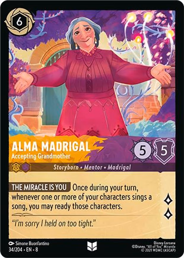 Alma Madrigal - Accepting Grandmother