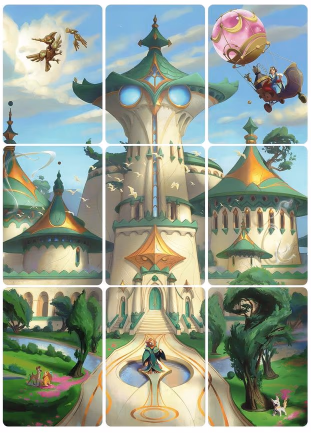 Archazia's Island Puzzle Insert