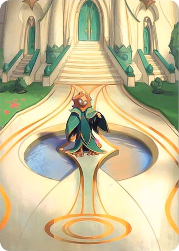 Archazia's Island Puzzle Insert (Version 1 of 2) (Bottom Middle)