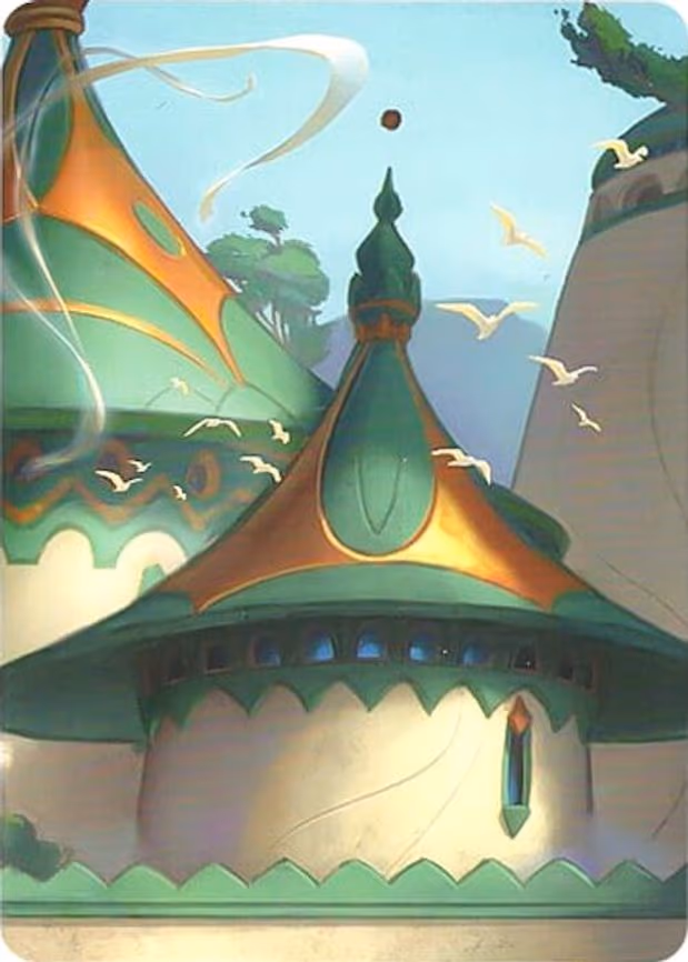Archazia's Island Puzzle Insert (Version 1 of 2) (Middle Left)