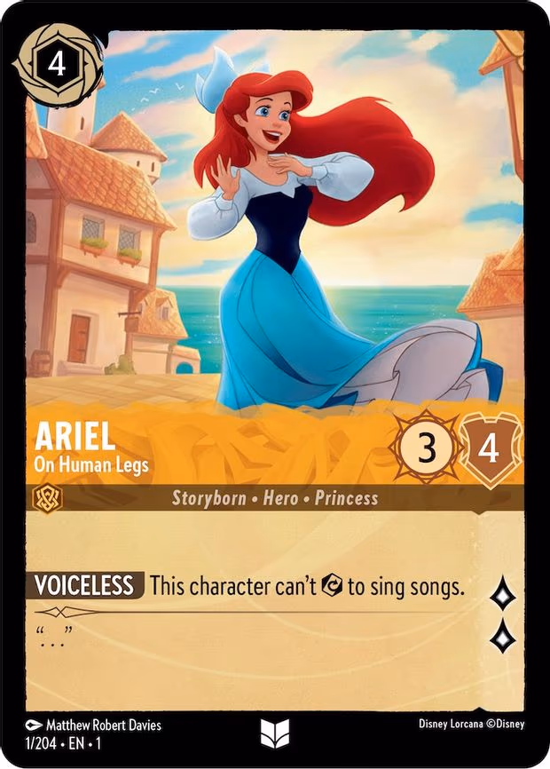 Ariel - On Human Legs
