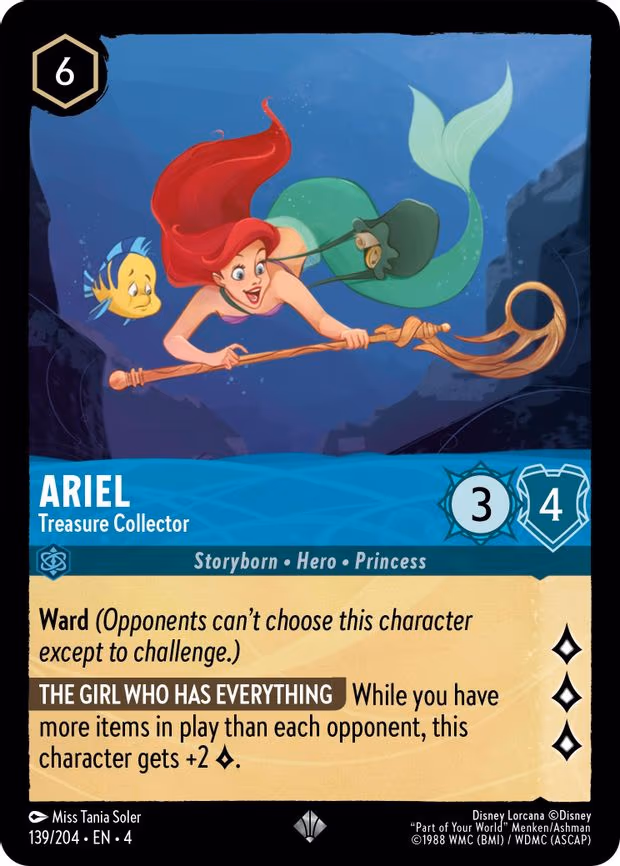 Ariel - Treasure Collector