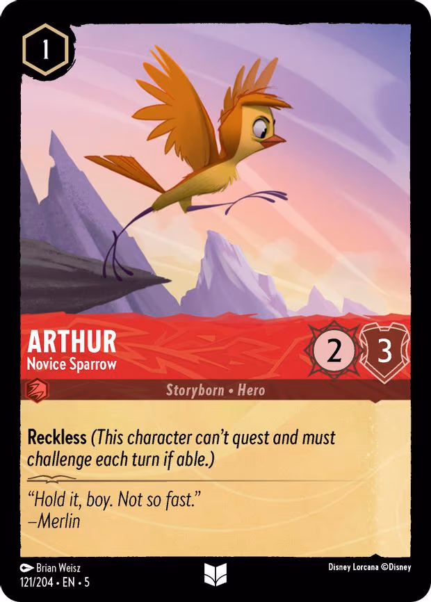 Arthur - Novice Sparrow