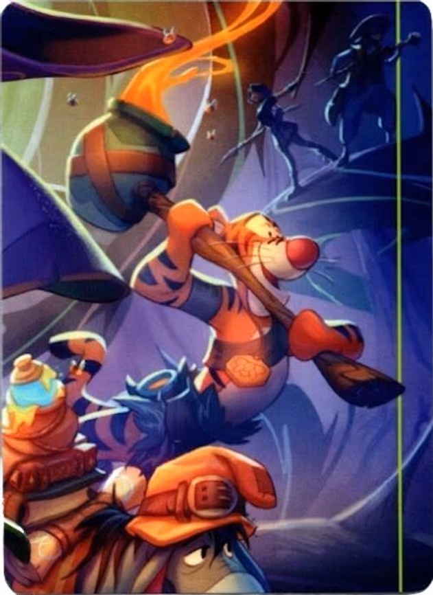 Attack of the Vine! Puzzle Insert (Middle Right) - None