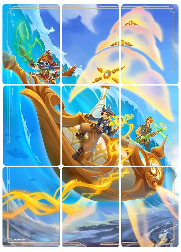 Azurite Sea Puzzle Insert