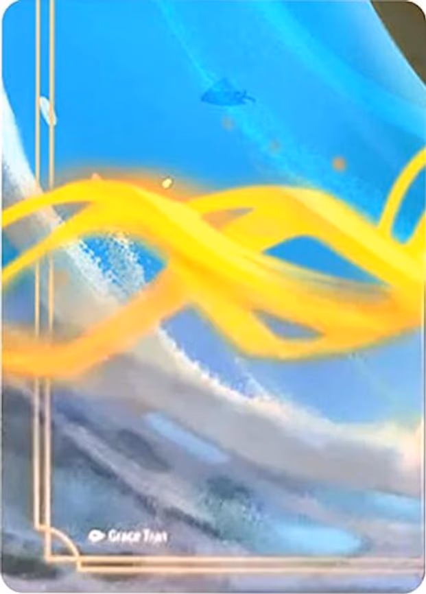 Azurite Sea Puzzle Insert (Bottom Left)