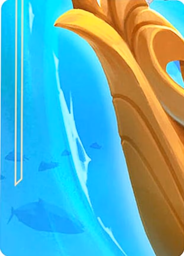 Azurite Sea Puzzle Insert (Middle Left)