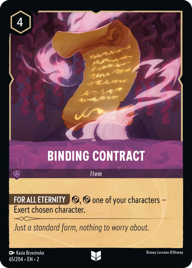 Binding Contract