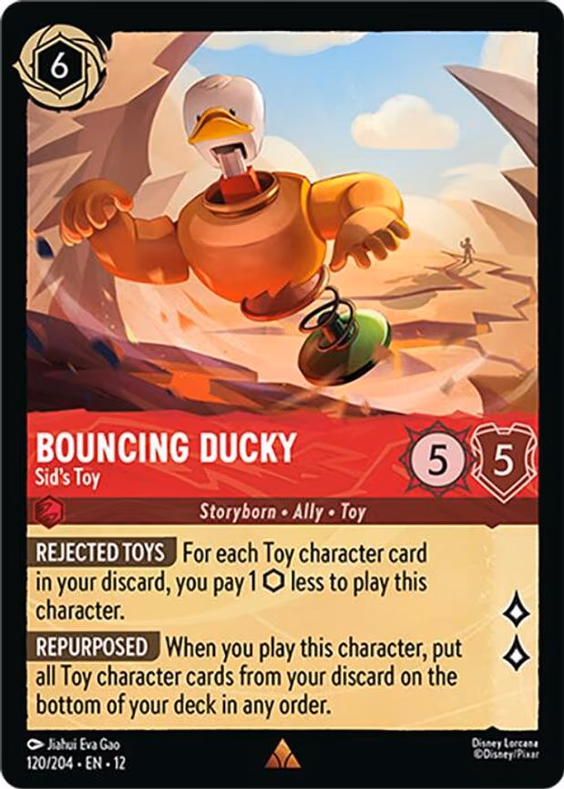 Bouncing Ducky - Sid's Toy