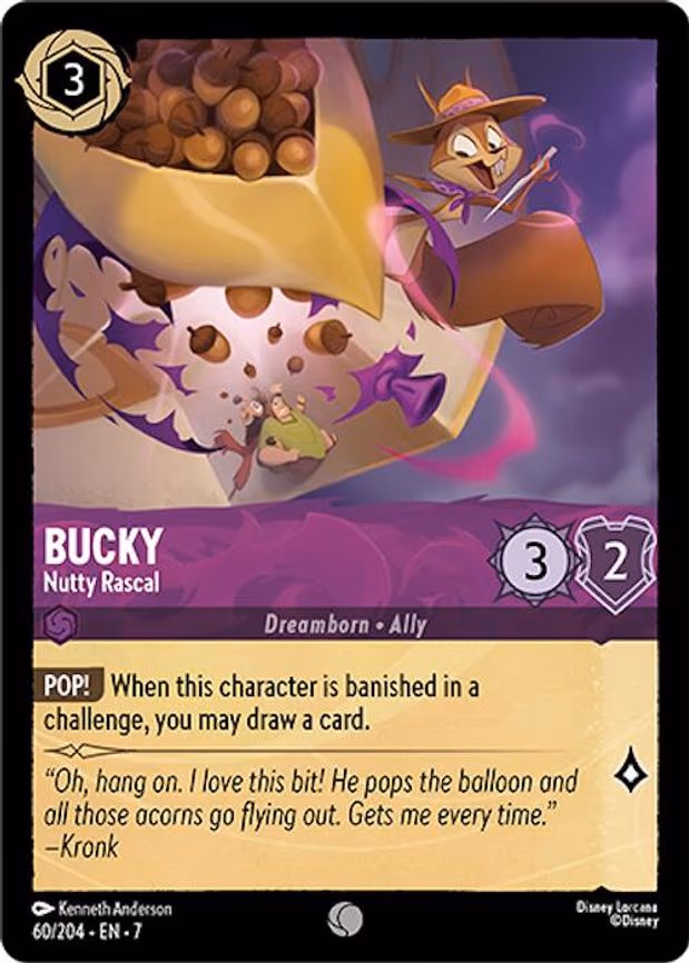 Bucky - Nutty Rascal - Common (60/204)